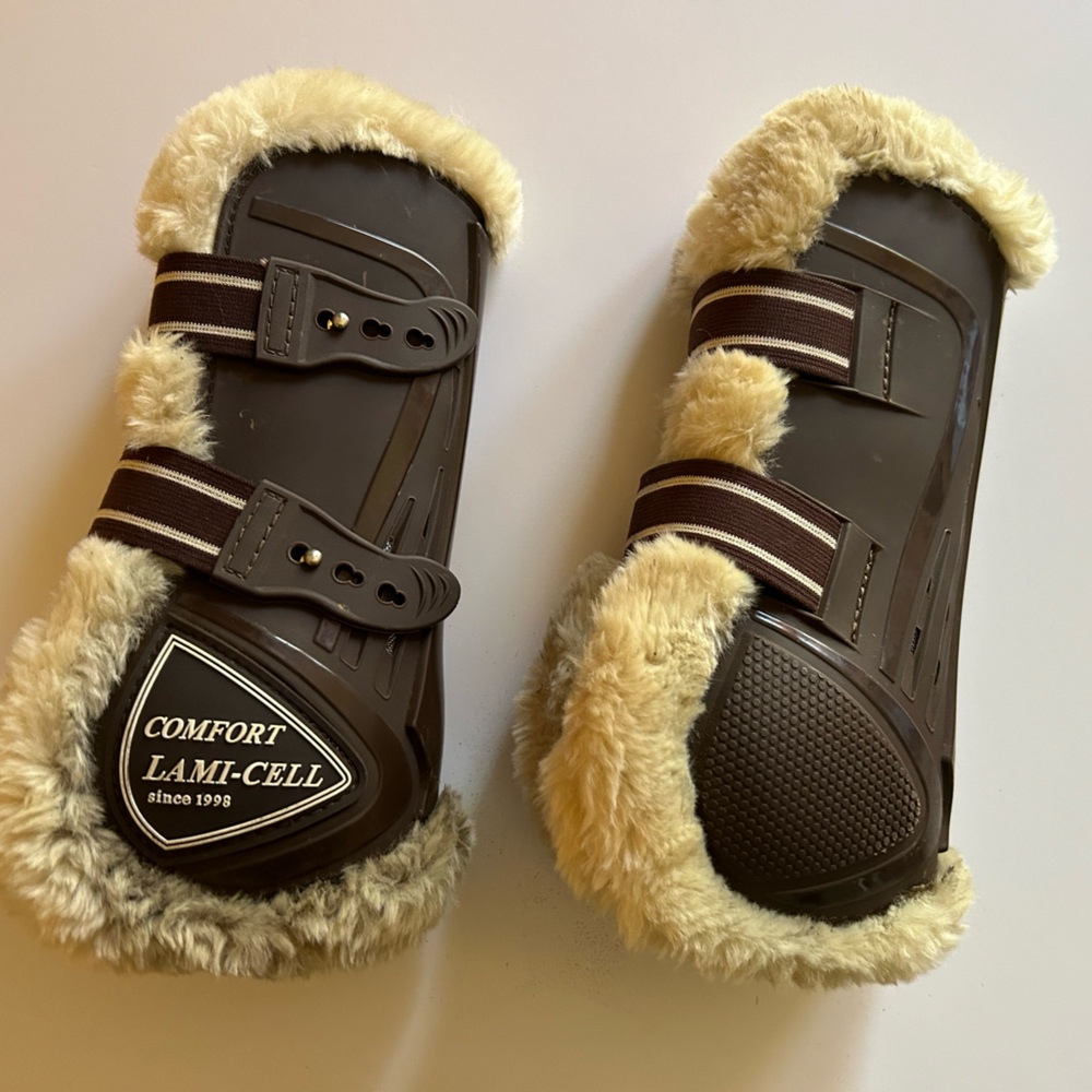 Lami-Cell comfort fleece tendon boots